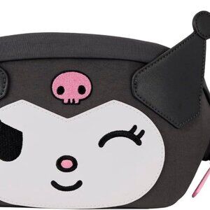Sanrio Kuromi Faux Leather Belt Bag – Fun and Functional for Stylish Adventures